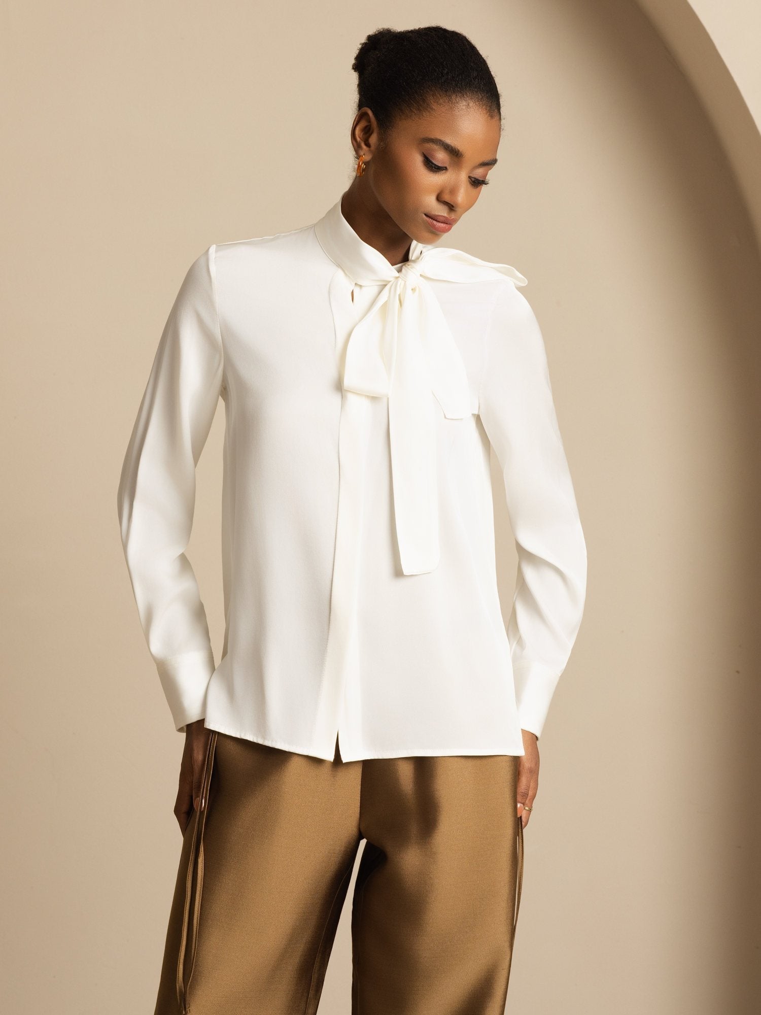 [Vit] SilkSilky-SE 19Momme Blouse 004