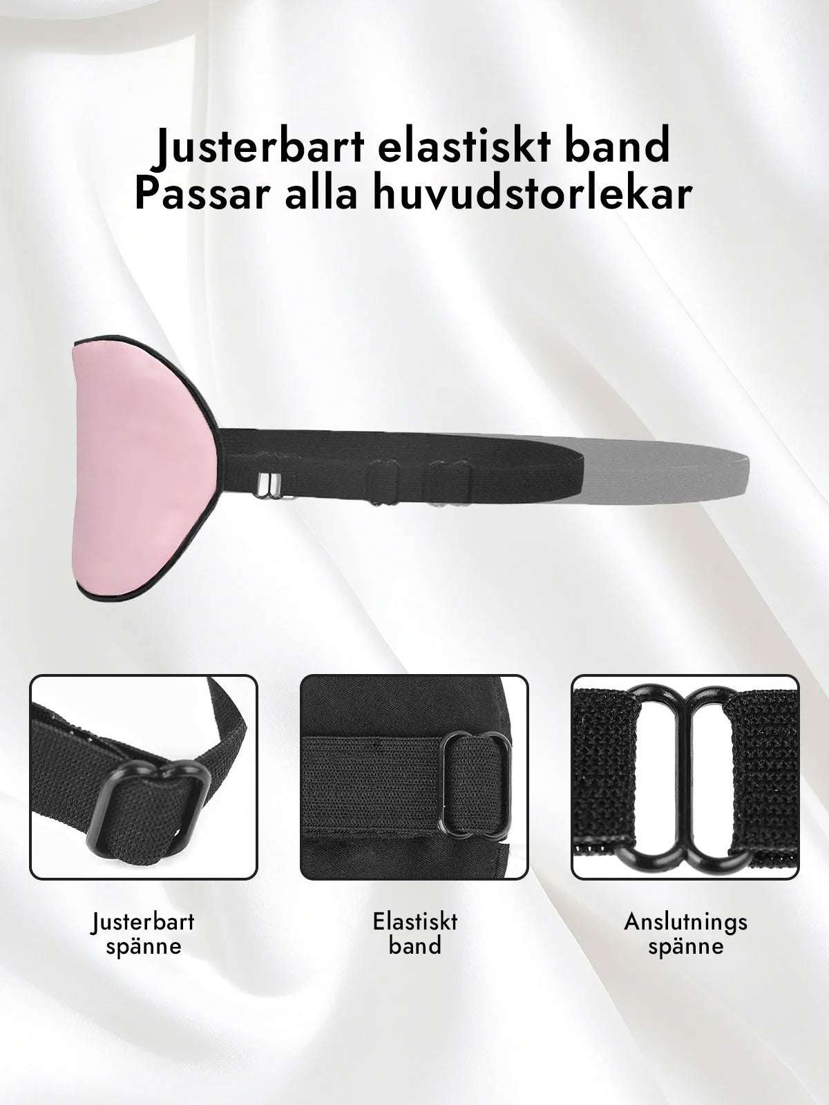 [Ljusrosa] SilkSilky-SE Ögonmask 004