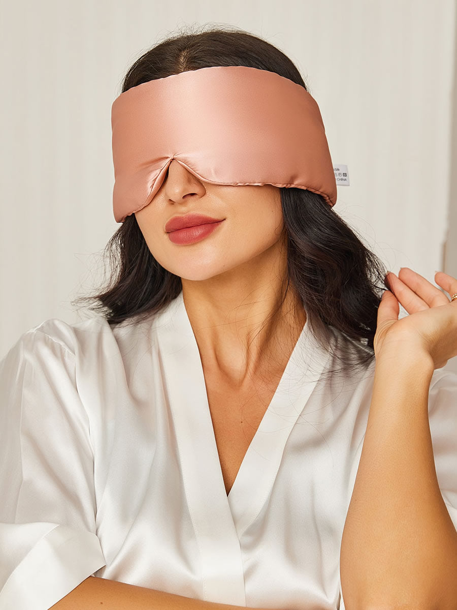 [Rosa] SilkSilky-SE 19Momme Pure Silk Eye Mask 001