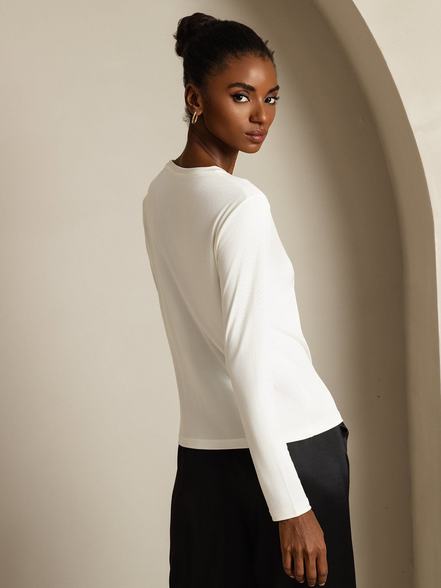 [Vit] SilkSilky-SE Rent Silke Womens T-Shirt 002,
