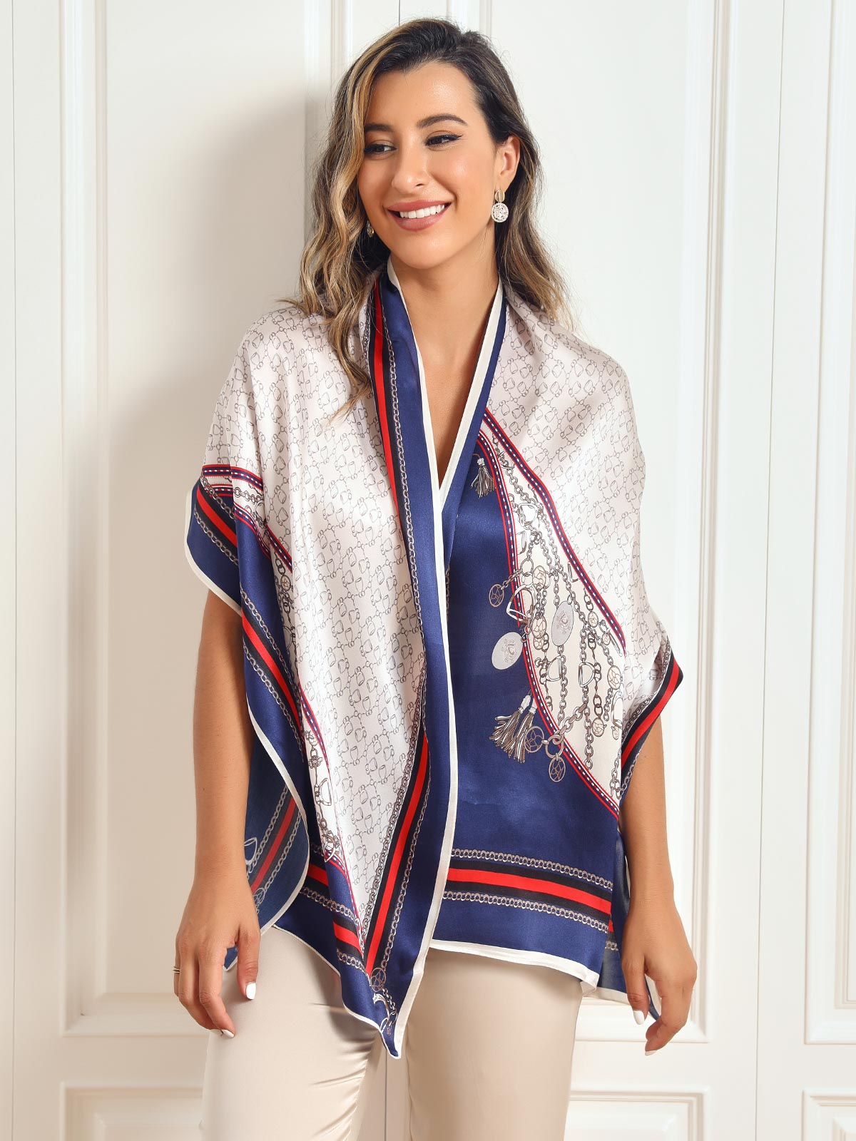 [P024] SilkSilky-SE Rent Silke Scarf 006,