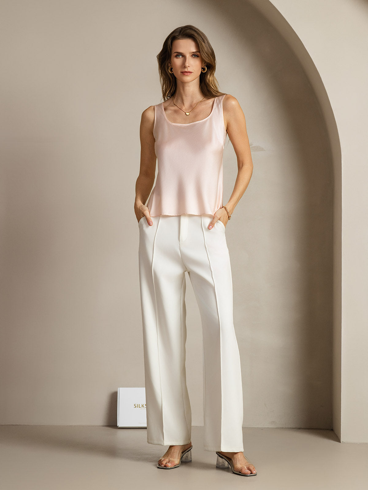 [Rosa] SilkSilky-SE 19Momme Silke Camisoles 004,