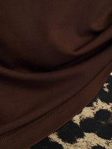 [Kaffe] SilkSilky-SE Short Sleeve V Neck Dam T-Shirt 005