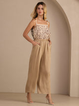 [Curry] SilkSilky-SE Womens Pants 004