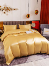 [Champagne] SilkSilky-SE 19Momme Rent Silke Bedding Set 001