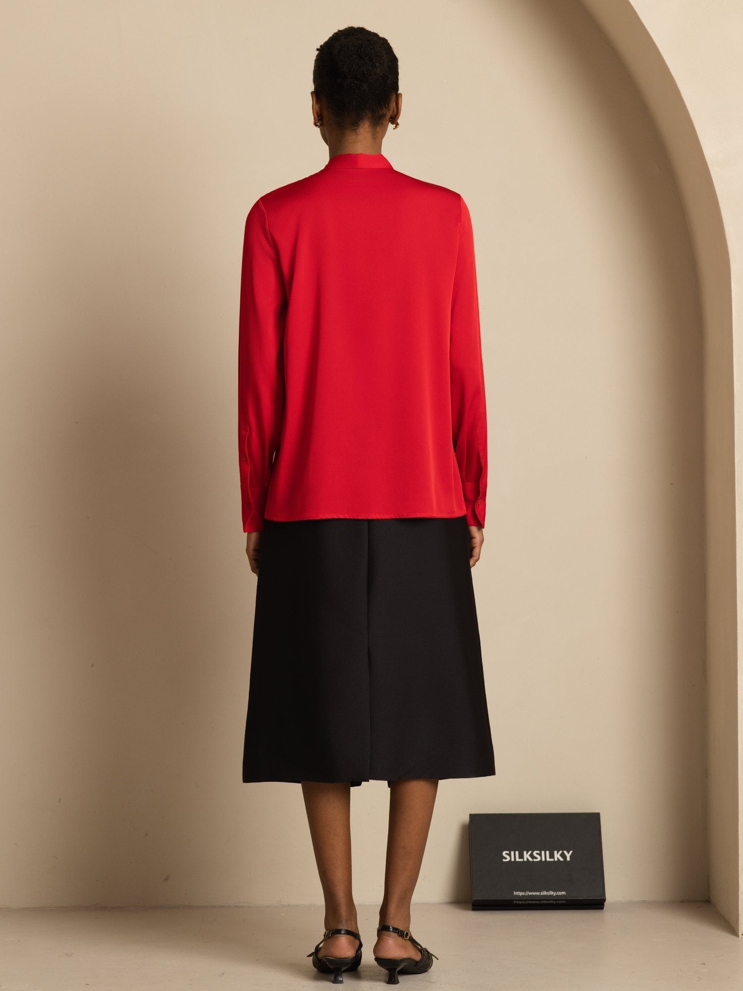 [Vin] SilkSilky-SE 19Momme Blouse 002