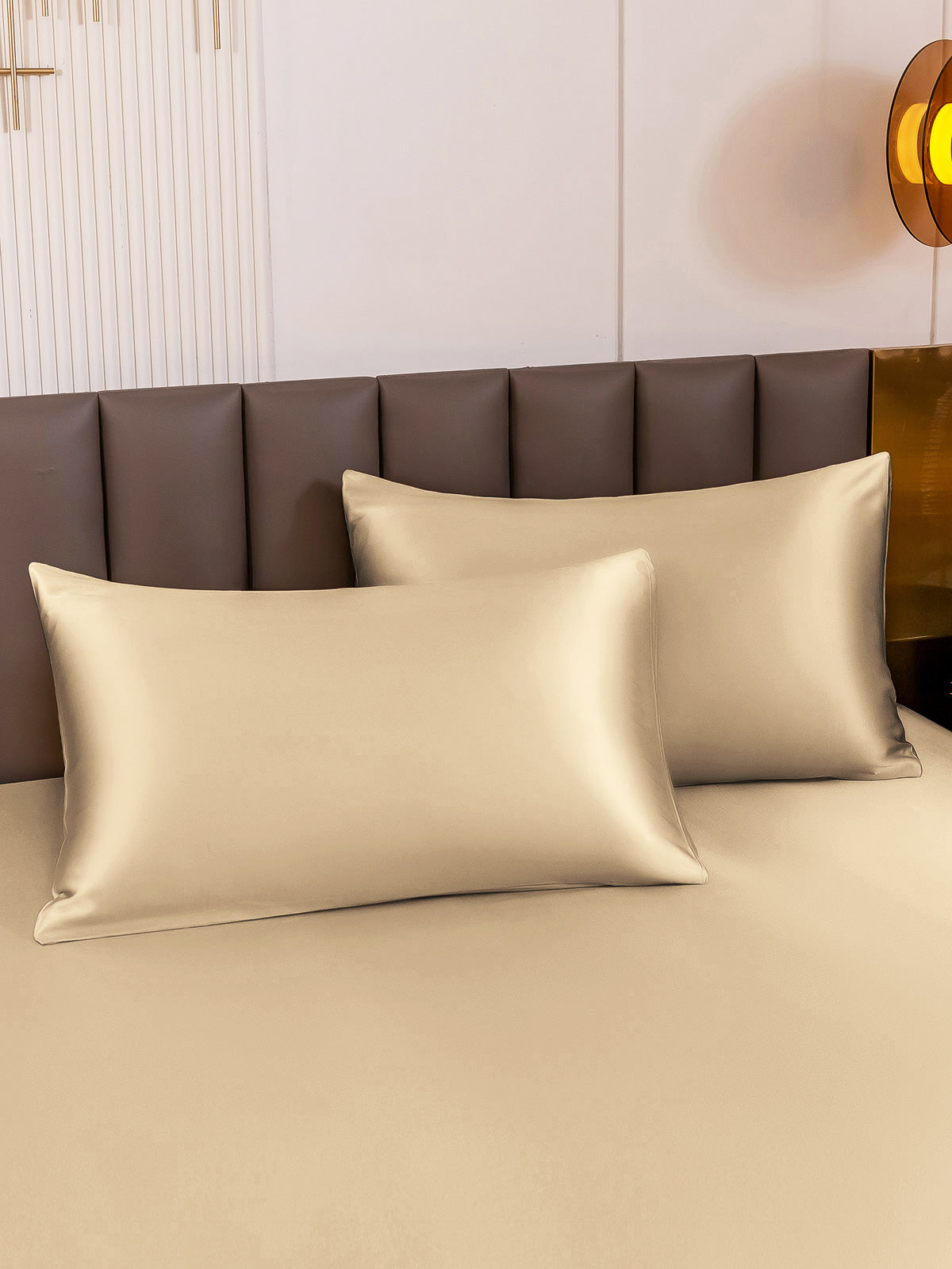 [Beige] SilkSilky-SE 22Momme Rent Silke Pillowcase 003