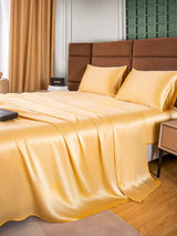 [Champagne] SilkSilky-SE 25Momme Bäddset 003