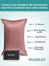 [Champagne] SilkSilky-SE 19Momme Rent Silke Pillowcase 007