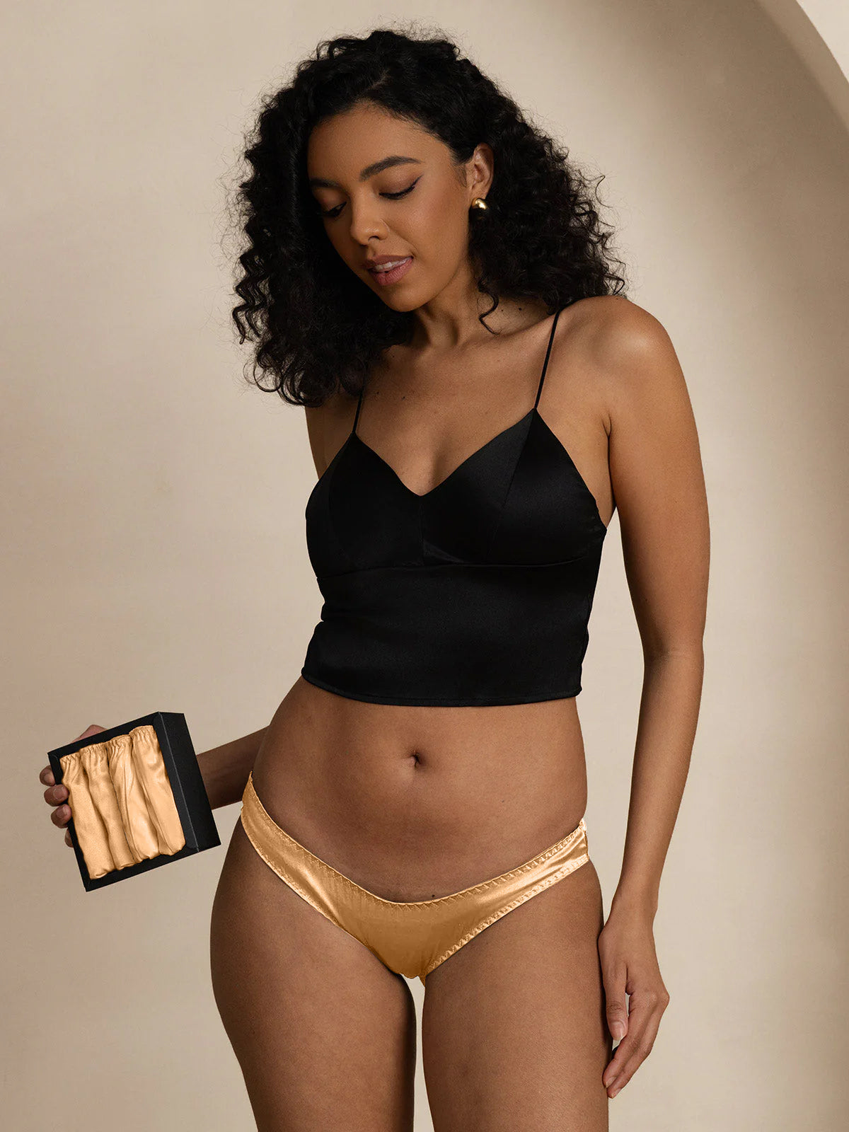 [Champagne] SilkSilky-SE Silke Stickad Panty 006,