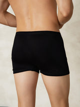 [Svart] SilkSilky-SE Silke Stickad Mens Underwear 002