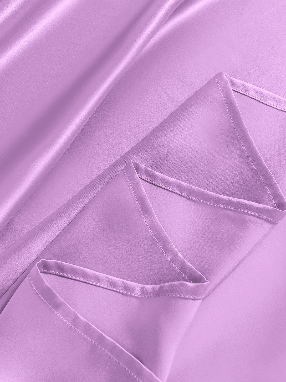 [Lavendel] SilkSilky-SE 19Momme Bäddset 006