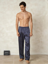 [Marin Ginkgo] SilkSilky-SE Men's Sleep Shorts 005