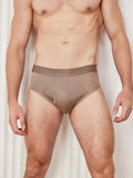 SilkSilky SE Silke Stickad Mens Underwear Kaffe 002