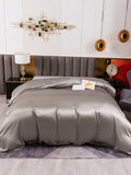 SilkSilky SE 19Momme Rent Silke Duvet Cover Grå 002