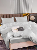 [Silver] SilkSilky-SE 22Momme Rent Silke Bedding Set 003,