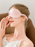 SilkSilky-SE 19Momme Rent Silke Eye Mask Rosa 005