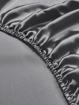 [Mörkgrå] SilkSilky-SE 19Momme Bäddset 004