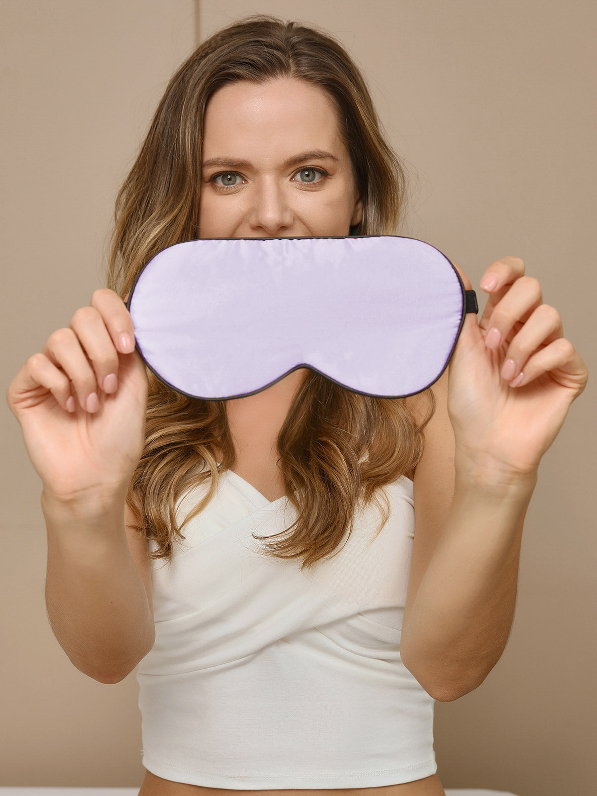 [Lavendel] SilkSilky-SE 19Momme Rent Silke Eye Mask 004