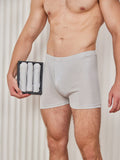 SilkSilky SE Silke Stickad Mens Underwear Grå 001