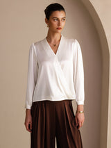 [Vit] SilkSilky-SE Long Sleeve Blouse 001