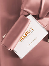 [Blek Mauve] SilkSilky-SE 30Momme Örngott 007