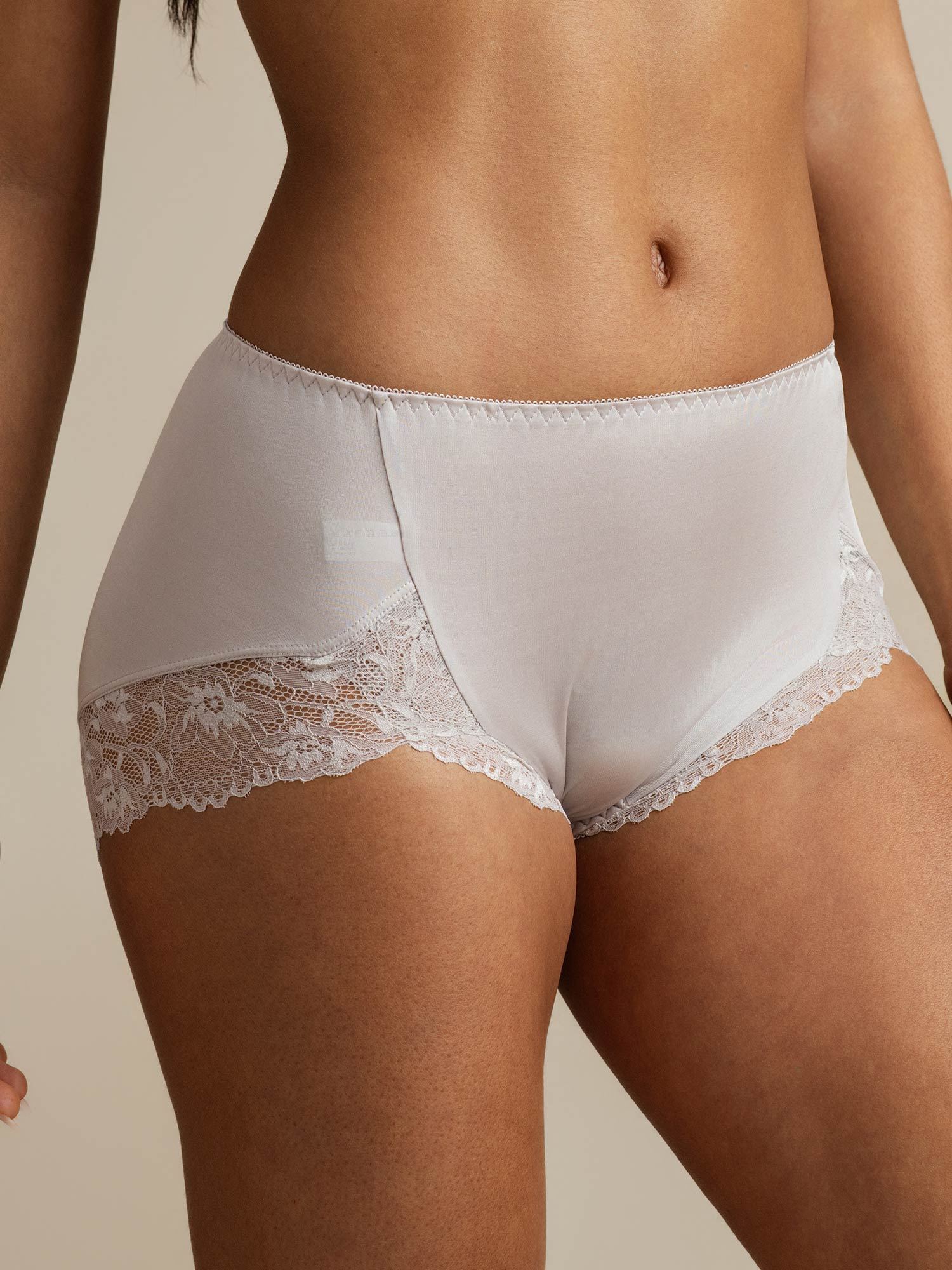 [Grå] SilkSilky-SE Rent Silke Panty 001,