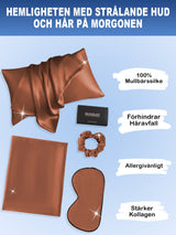 [Kaffe] SilkSilky-SE 19Momme Rent Silke Pillowcase Set 002