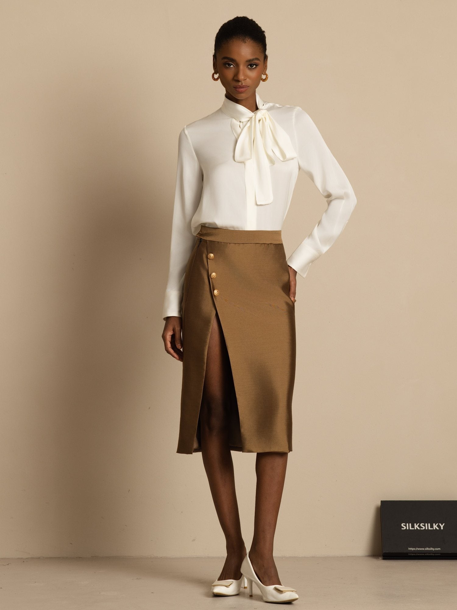 [Vit] SilkSilky-SE 19Momme Blouse 002