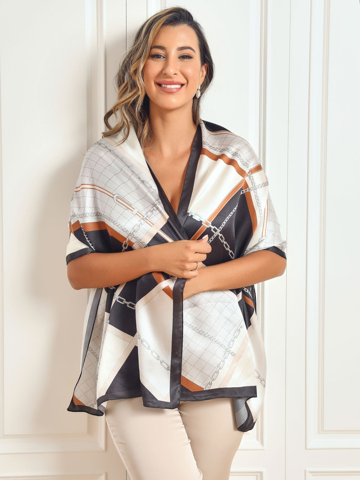 [P021] SilkSilky-SE Rent Silke Scarf 001,