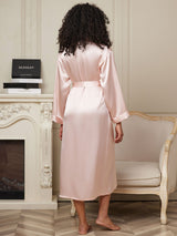 [Rosa] SilkSilky-SE Long Sleeve Dam Morgonrock 002