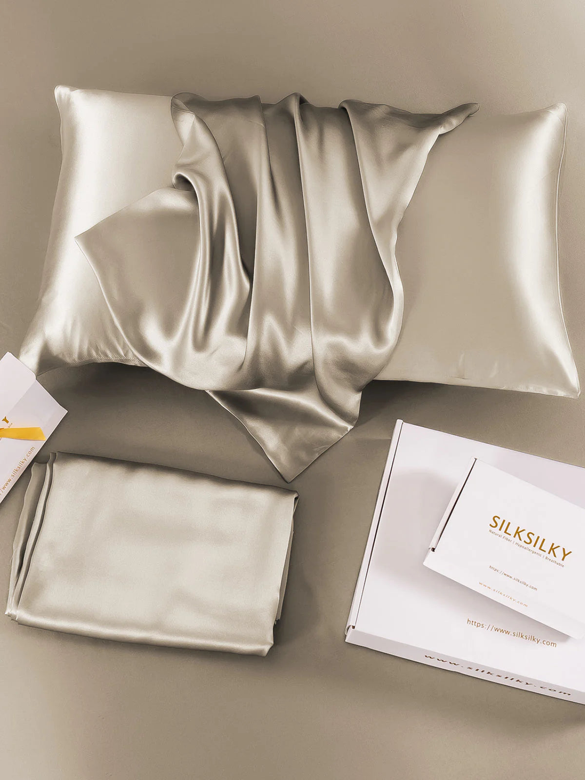 [Kaffe] SilkSilky-SE 19Momme Rent Silke Pillowcase 001