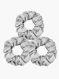 SilkSilky SE 19Momme Rent Silke Scrunchie Silver 002