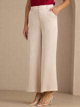 [Beige] SilkSilky-SE Womens Pants 001