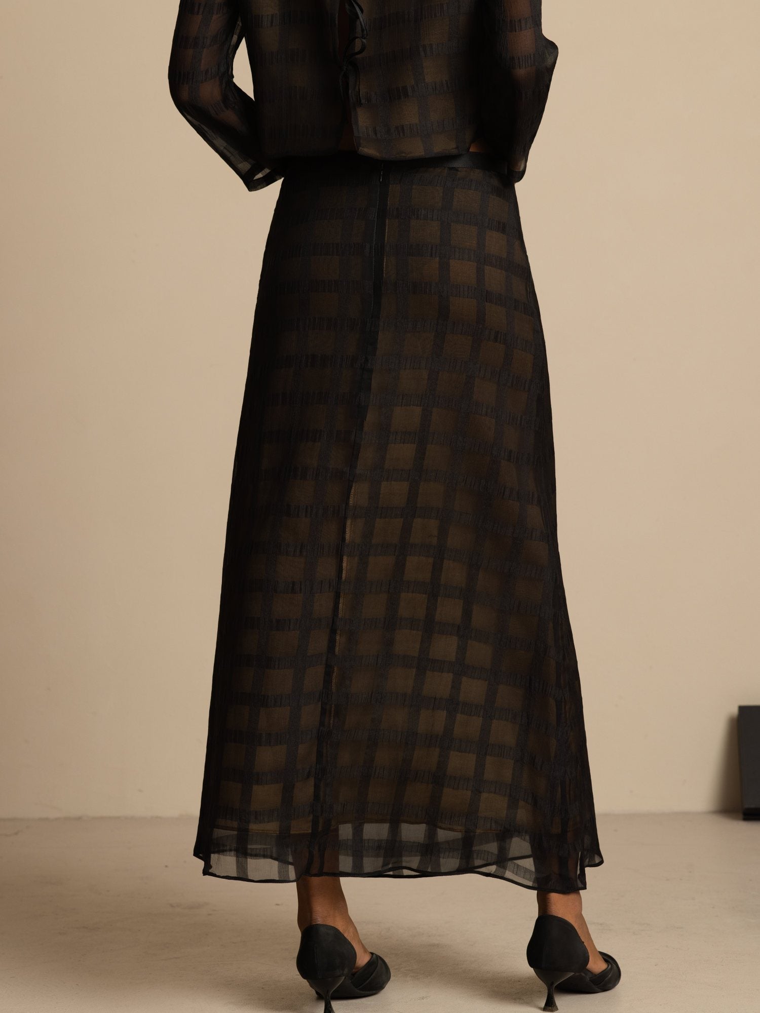 [Svart] SilkSilky-SE Skirt 002