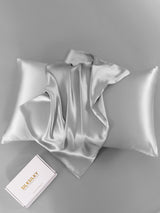 [Silver] SilkSilky-SE 22Momme Rent Silke Pillowcase 004