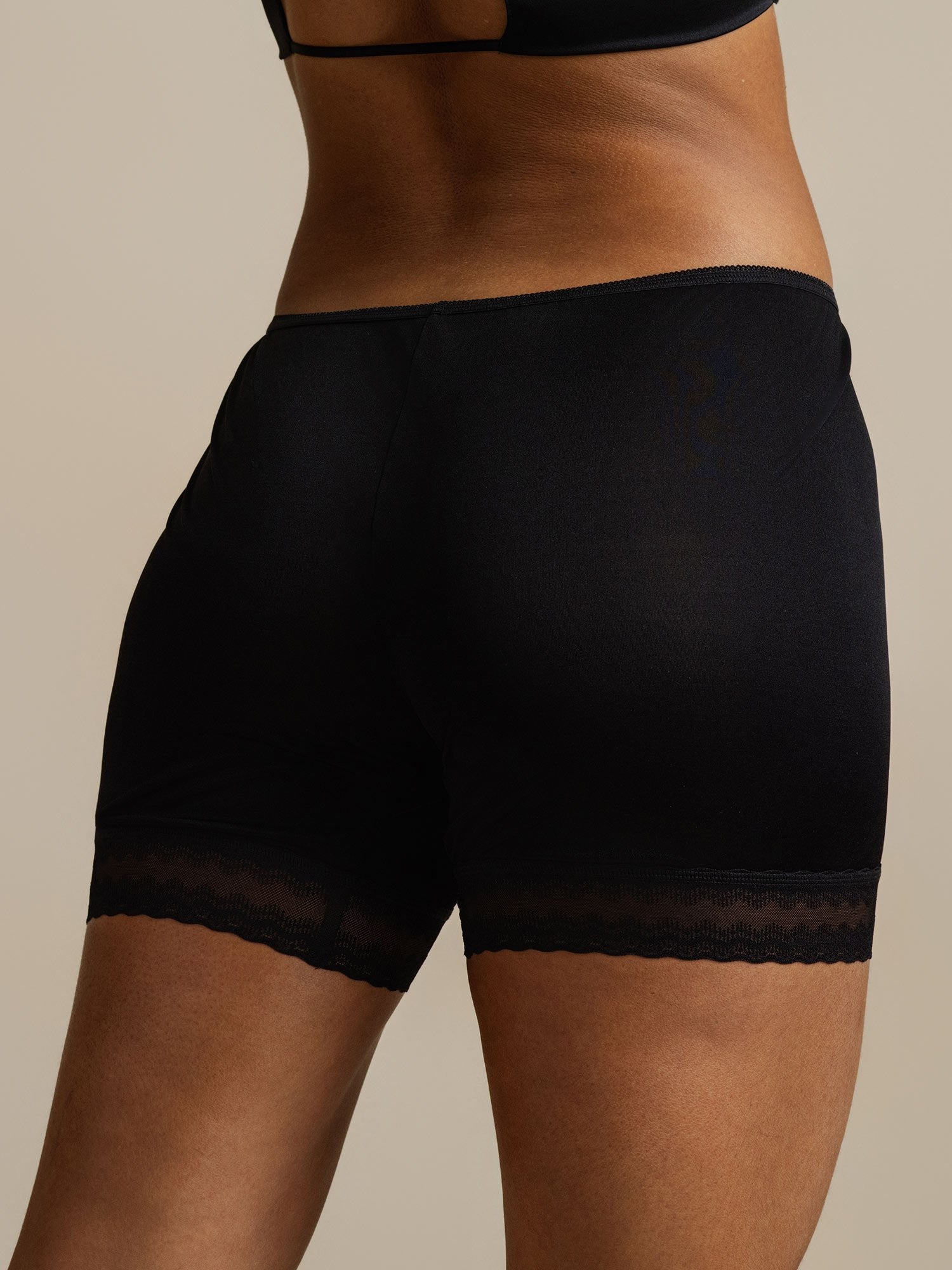 [Svart] SilkSilky-SE Rent Silke Panty 005,