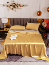 [Champagne] SilkSilky-SE 19Momme Bäddset 002