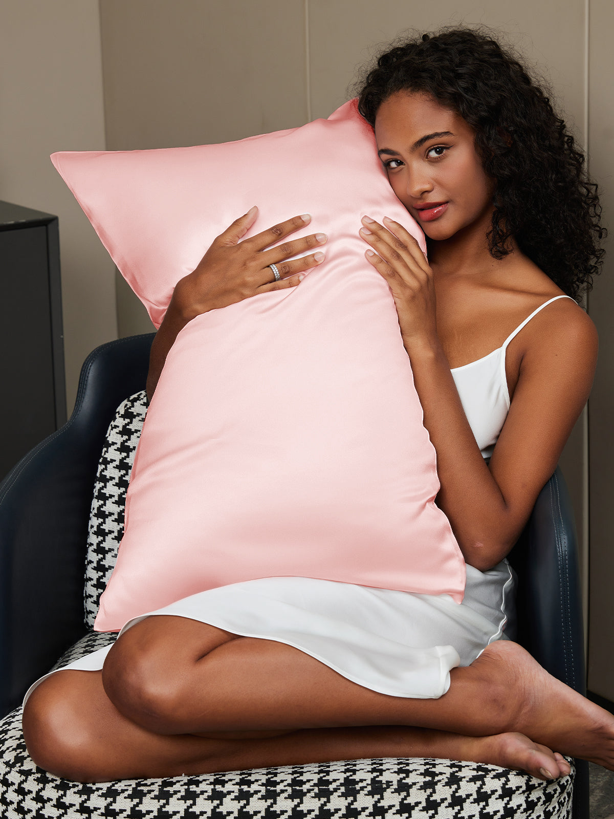 SilkSilky-SE 19Momme Rent Silke Pillowcase Rosa 002