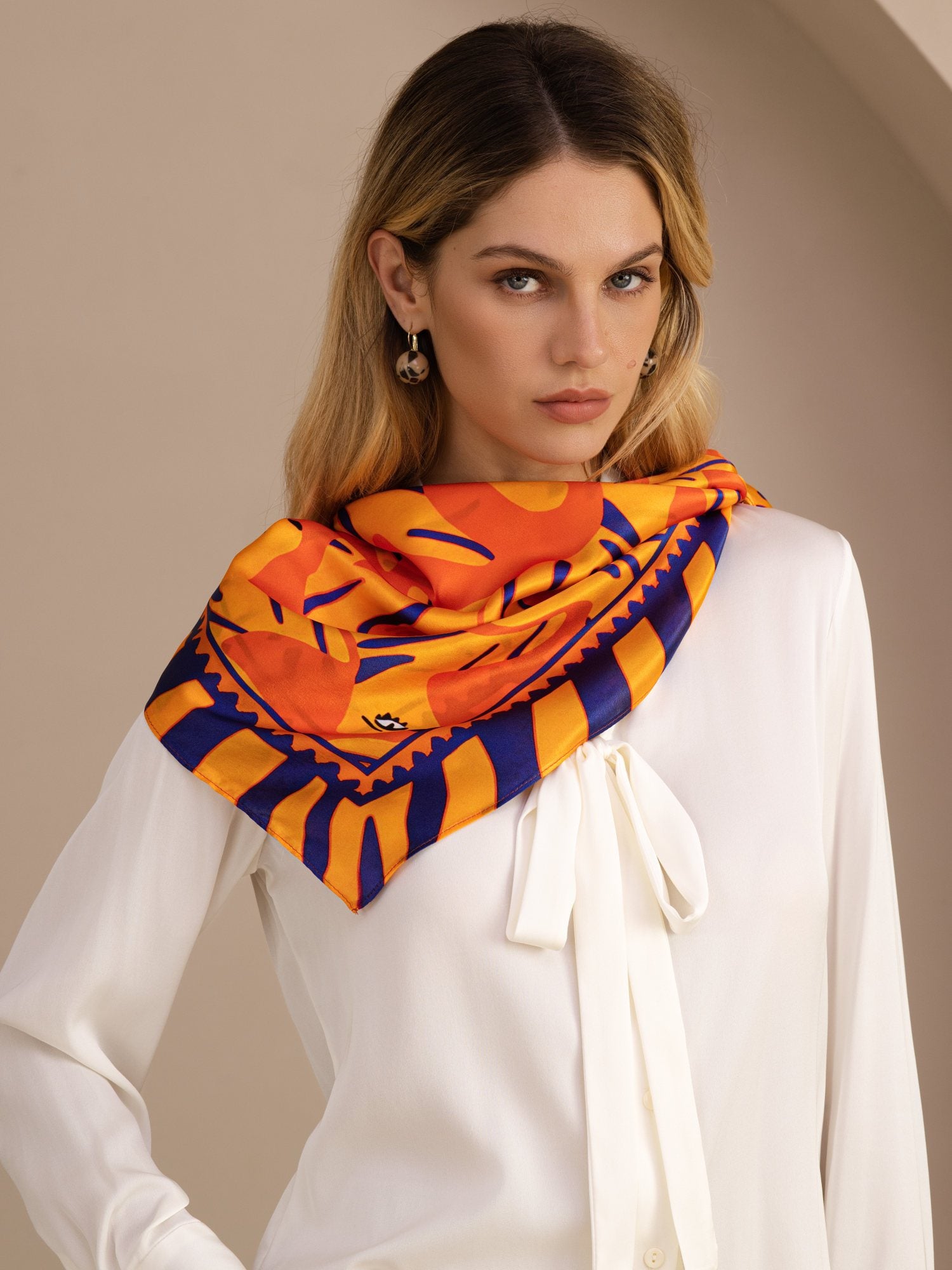[Orange Hund] SilkSilky-SE Scarf 002