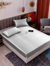 [Silver] SilkSilky-SE 19Momme Bäddset 001