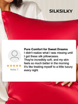 [Champagne] SilkSilky-SE 22Momme Rent Silke Pillowcase 006