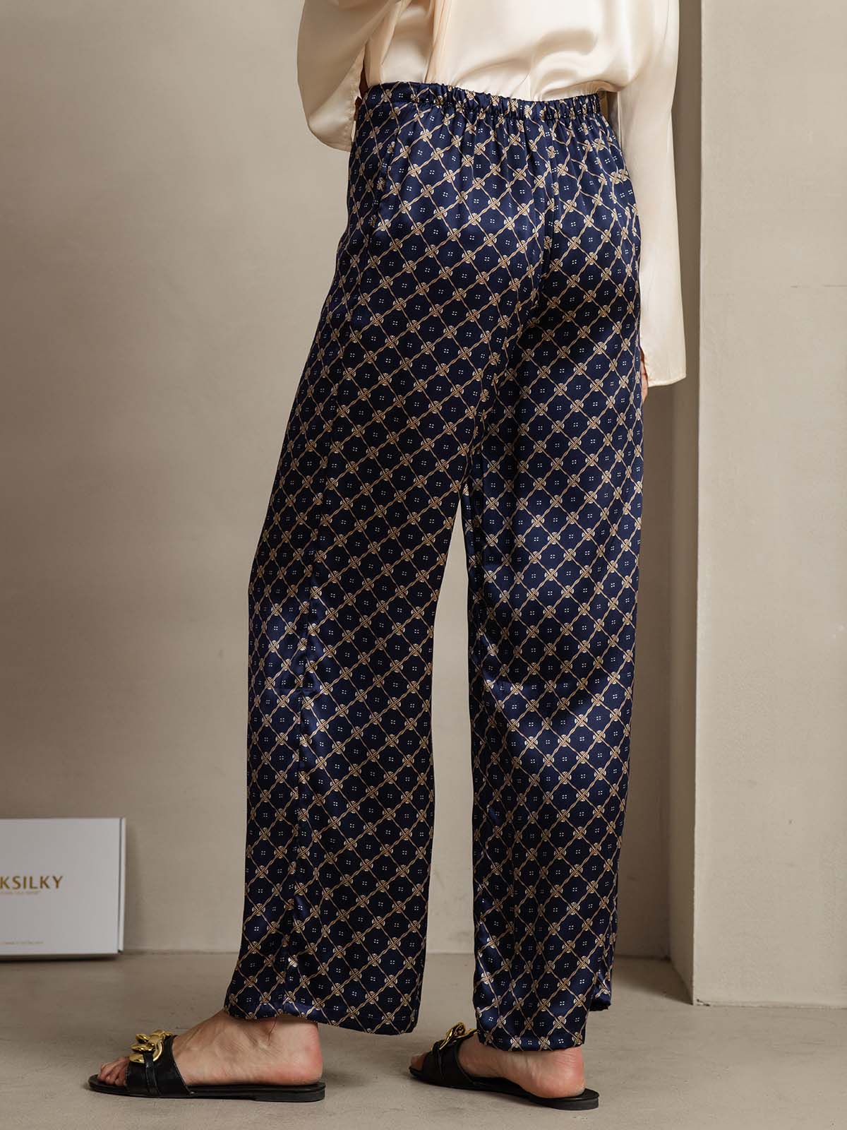 [Marin Kedja] SilkSilky-SE 19Momme Silke Womens Pants 002