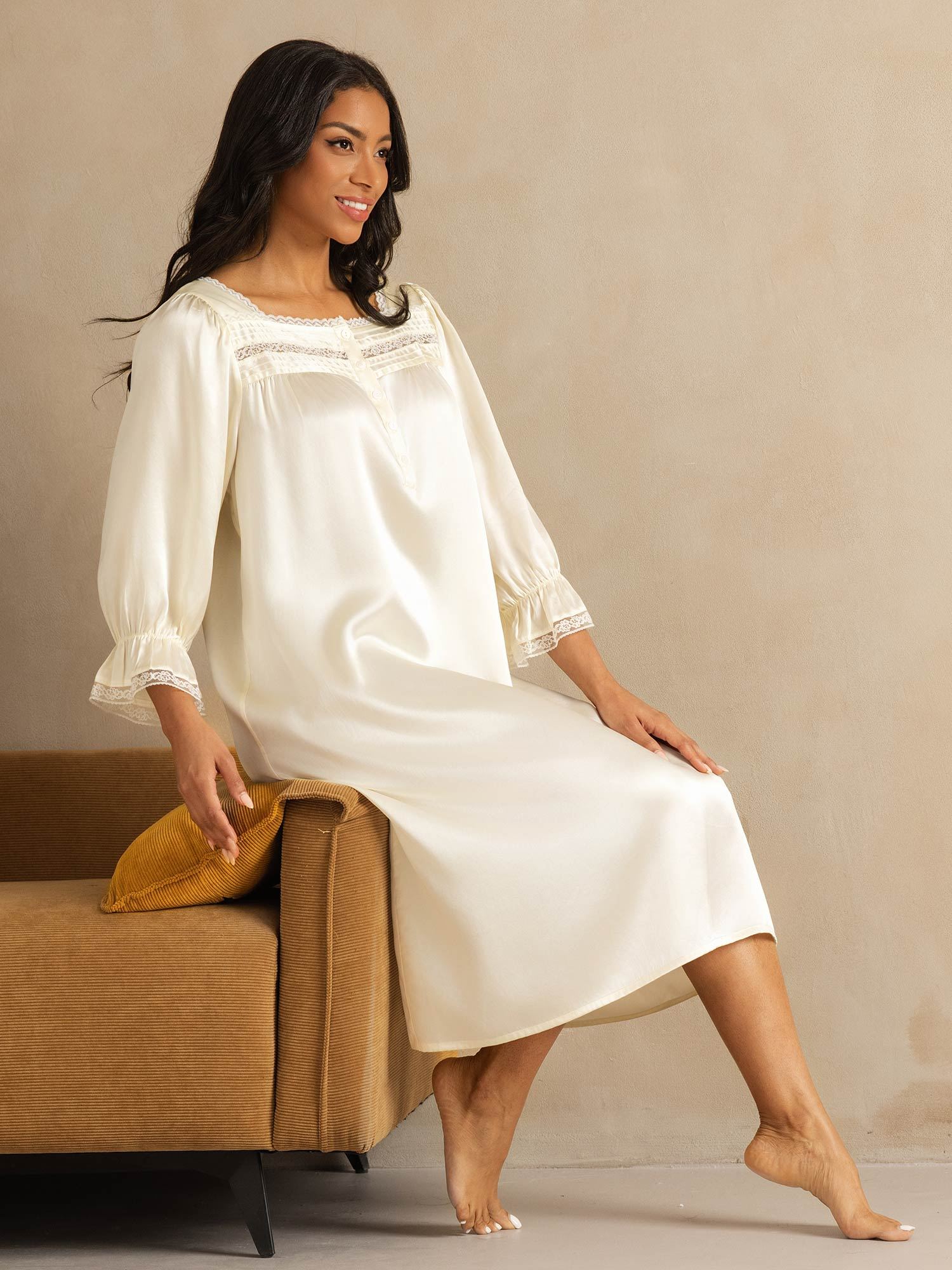 [Vit] SilkSilky-SE Rent Silke Nightgown 008