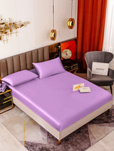 [Lavendel] SilkSilky-SE 19Momme Bäddset 001