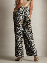 [Leopard] SilkSilky-SE Rent Silke Womens Pants 002,