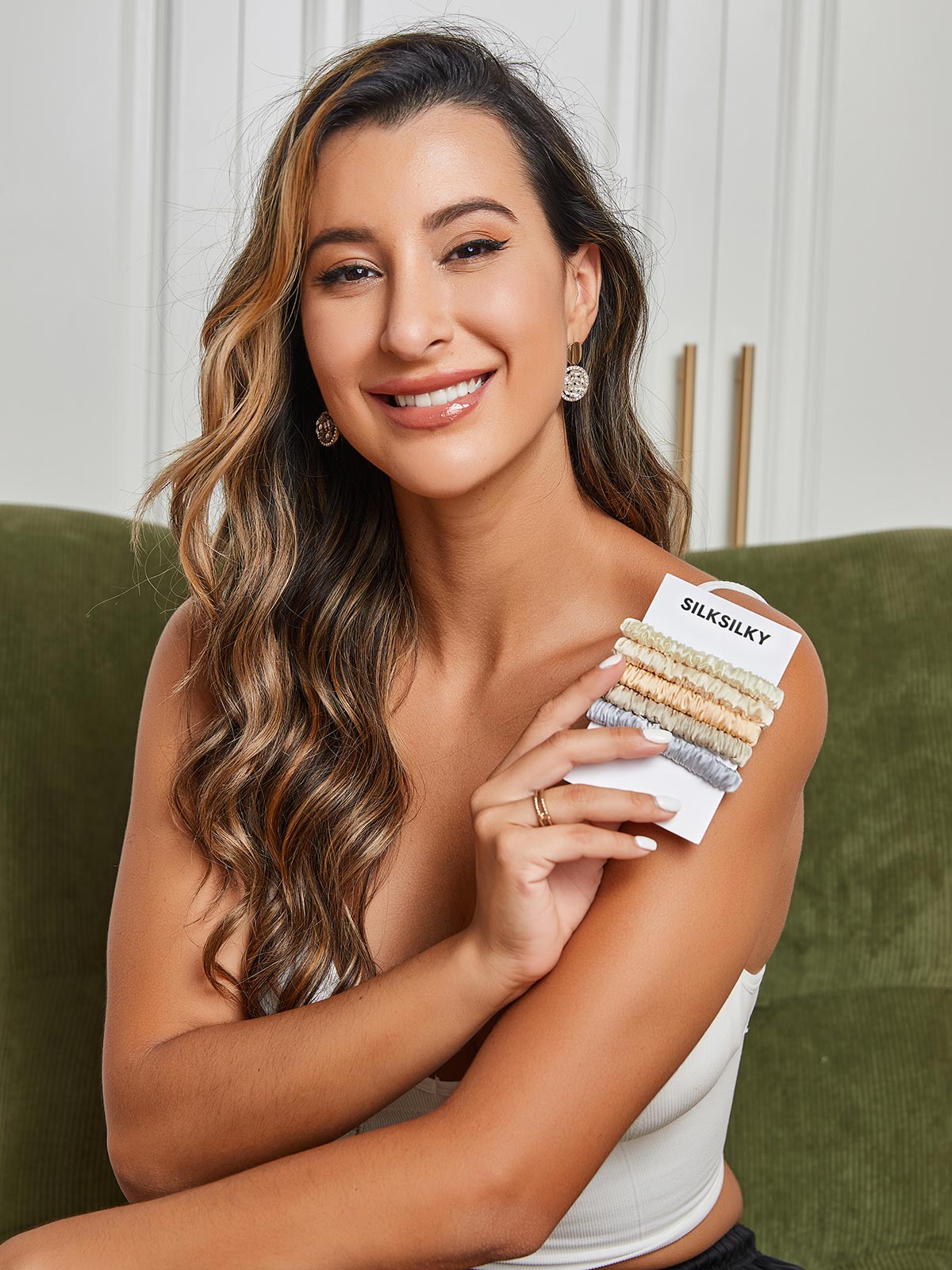 [Group2] SilkSilky-SE 19Momme Rent Silke Scrunchie 003