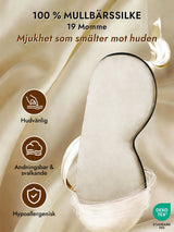 [Mörk Khaki] SilkSilky-SE Ögonmask 003