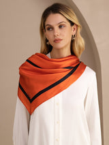 [Orange Fyrkant] SilkSilky-SE Halsduka 004