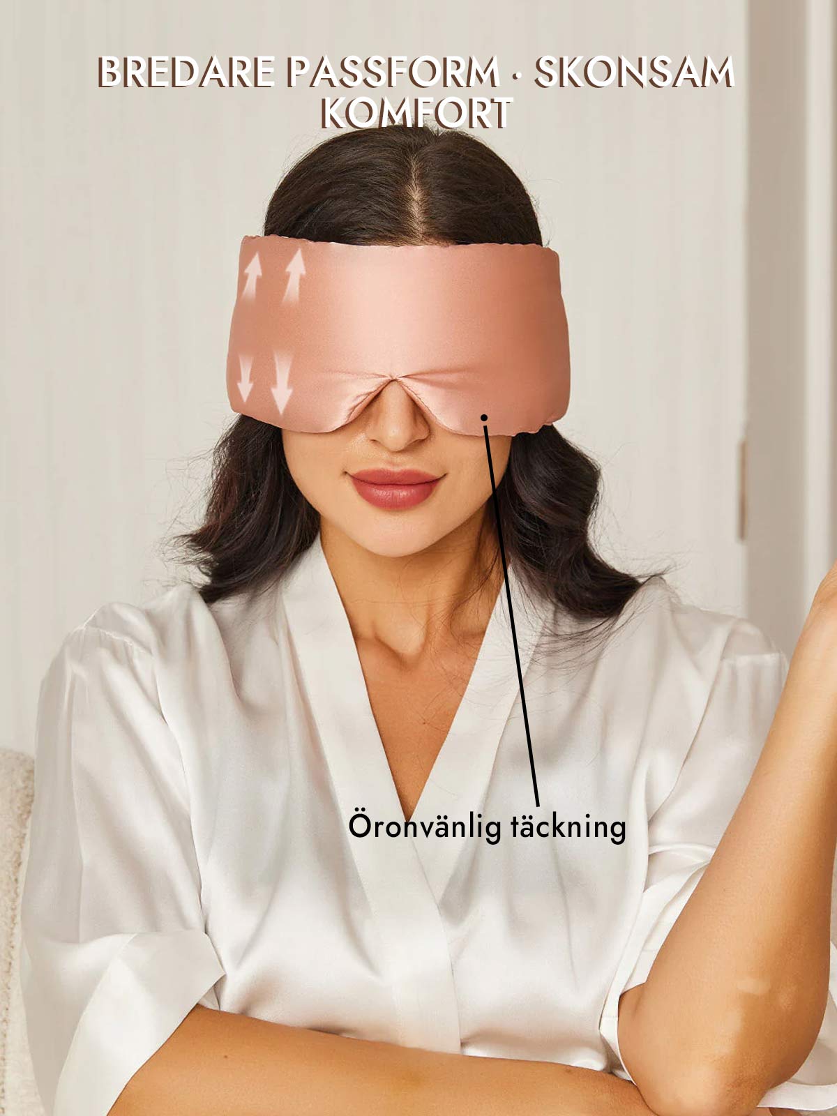 [Rosa] SilkSilky-SE 19Momme Pure Silk Eye Mask 005